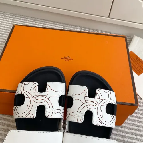 Replica Hermes Slippers For Men #1409374 $98.00 USD for Wholesale