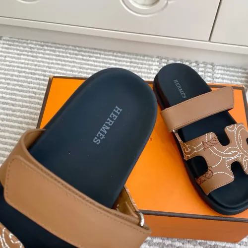 Replica Hermes Slippers For Women #1409375 $98.00 USD for Wholesale