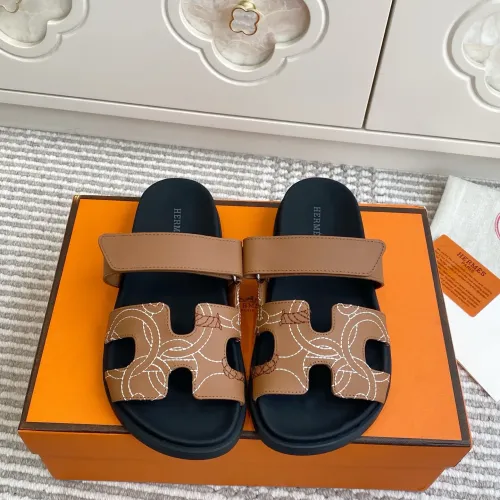 Hermes Slippers For Men #1409376 $98.00 USD, Wholesale Replica Hermes Slippers
