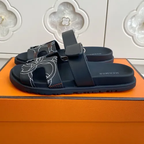 Replica Hermes Slippers For Men #1409378 $98.00 USD for Wholesale
