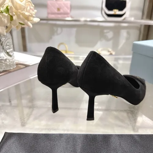 Replica Prada High-heeled Shoes For Women #1409413 $108.00 USD for Wholesale