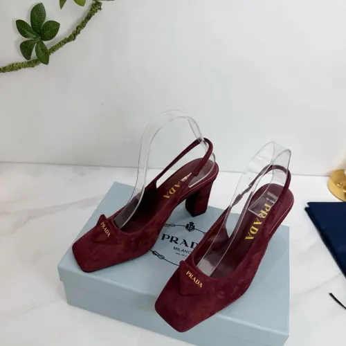 Replica Prada Sandal For Women #1409449 $102.00 USD for Wholesale