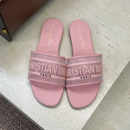 Replica Christian Dior Slippers For Women #1409484 $72.00 USD for Wholesale