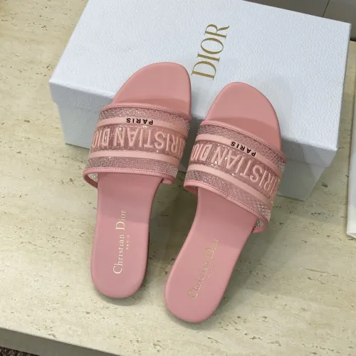 Replica Christian Dior Slippers For Women #1409484 $72.00 USD for Wholesale
