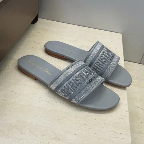 Replica Christian Dior Slippers For Women #1409487 $72.00 USD for Wholesale