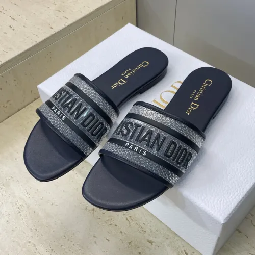 Replica Christian Dior Slippers For Women #1409488 $72.00 USD for Wholesale