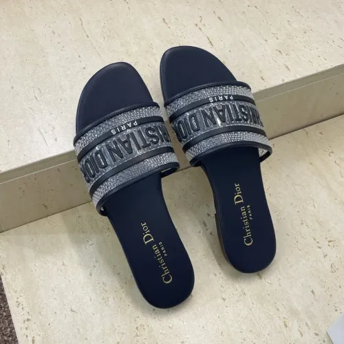 Replica Christian Dior Slippers For Women #1409488 $72.00 USD for Wholesale