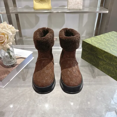 Replica Gucci Boots For Women #1409500 $118.00 USD for Wholesale