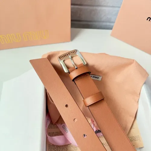 Replica MIU MIU AAA Quality Belts For Women #1409554 $52.00 USD for Wholesale