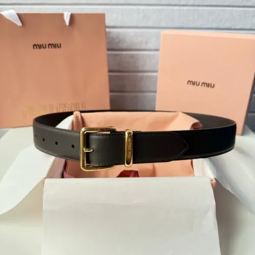 Replica MIU MIU AAA Quality Belts For Women #1409556 $52.00 USD for Wholesale