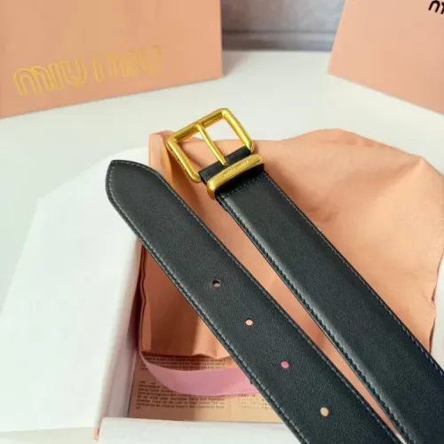 Replica MIU MIU AAA Quality Belts For Women #1409557 $52.00 USD for Wholesale
