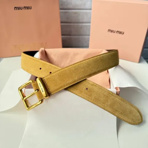 Replica MIU MIU AAA Quality Belts For Women #1409559 $52.00 USD for Wholesale