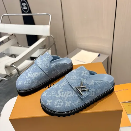 Louis Vuitton Slippers For Men #1409572 $105.00 USD, Wholesale Replica Louis Vuitton Slippers