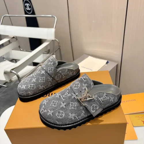 Louis Vuitton Slippers For Women #1409588 $105.00 USD, Wholesale Replica Louis Vuitton Slippers