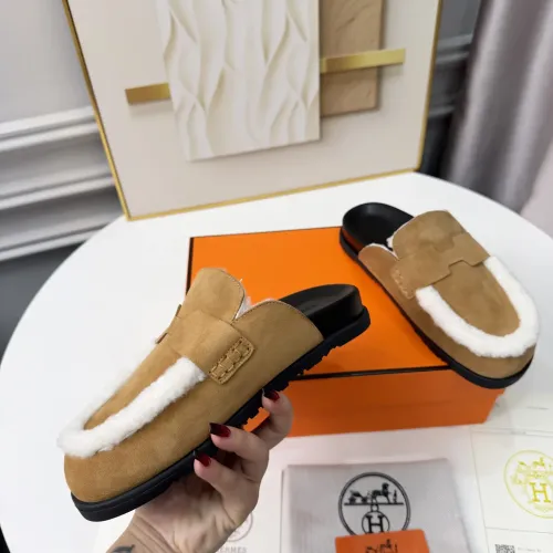 Replica Hermes Slippers For Men #1409635 $96.00 USD for Wholesale