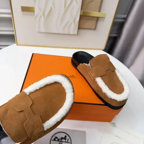Replica Hermes Slippers For Men #1409637 $96.00 USD for Wholesale