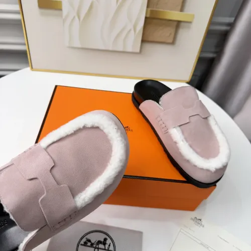Replica Hermes Slippers For Men #1409645 $96.00 USD for Wholesale