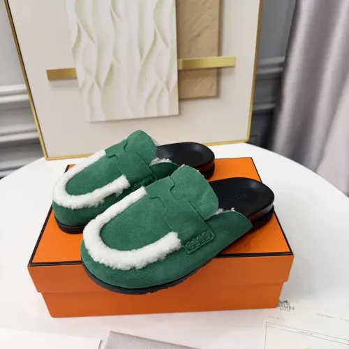 Hermes Slippers For Men #1409651 $96.00 USD, Wholesale Replica Hermes Slippers