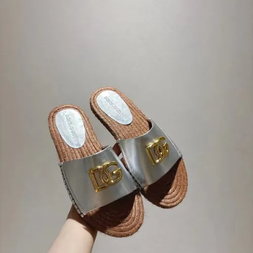 Dolce &amp; Gabbana D&amp;G Slippers For Women #1409659 $88.00 USD, Wholesale Replica Dolce &amp; Gabbana D&amp;G Slippers