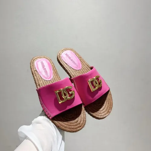 Dolce &amp; Gabbana D&amp;G Slippers For Women #1409663 $88.00 USD, Wholesale Replica Dolce &amp; Gabbana D&amp;G Slippers