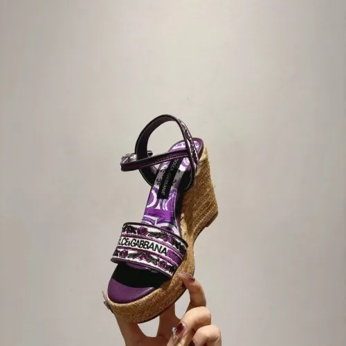 Replica Dolce & Gabbana D&G Sandal For Women #1409673 $118.00 USD for Wholesale