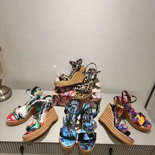 Replica Dolce & Gabbana D&G Sandal For Women #1409677 $118.00 USD for Wholesale