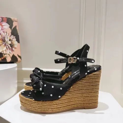 Replica Dolce & Gabbana D&G Sandal For Women #1409682 $118.00 USD for Wholesale