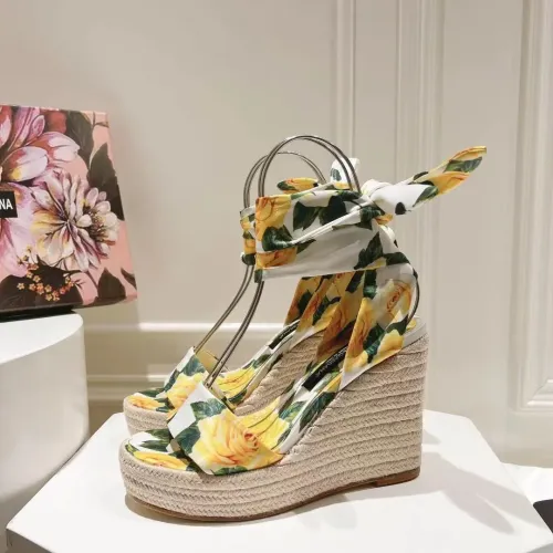 Replica Dolce & Gabbana D&G Sandal For Women #1409684 $118.00 USD for Wholesale