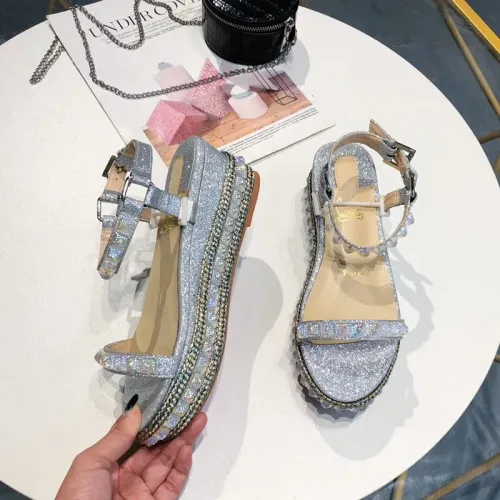 Christian Louboutin CL Sandal For Women #1409687 $98.00 USD, Wholesale Replica Christian Louboutin CL Sandal