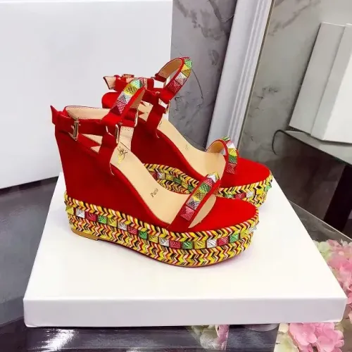 Christian Louboutin CL Sandal For Women #1409699 $98.00 USD, Wholesale Replica Christian Louboutin CL Sandal