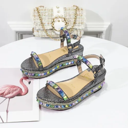 Christian Louboutin CL Sandal For Women #1409700 $98.00 USD, Wholesale Replica Christian Louboutin CL Sandal