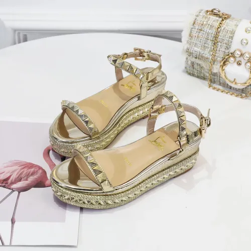 Christian Louboutin CL Sandal For Women #1409702 $98.00 USD, Wholesale Replica Christian Louboutin CL Sandal