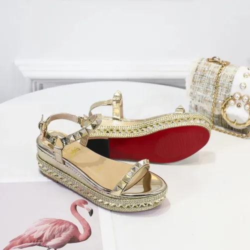 Replica Christian Louboutin CL Sandal For Women #1409702 $98.00 USD for Wholesale