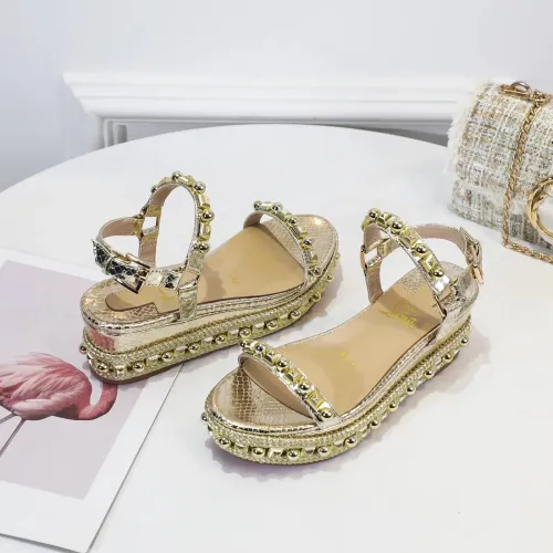 Replica Christian Louboutin CL Sandal For Women #1409705 $98.00 USD for Wholesale