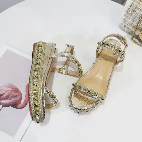 Replica Christian Louboutin CL Sandal For Women #1409705 $98.00 USD for Wholesale