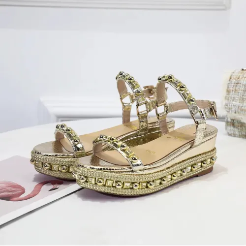 Replica Christian Louboutin CL Sandal For Women #1409705 $98.00 USD for Wholesale