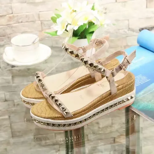 Christian Louboutin CL Sandal For Women #1409714 $98.00 USD, Wholesale Replica Christian Louboutin CL Sandal
