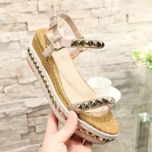 Replica Christian Louboutin CL Sandal For Women #1409714 $98.00 USD for Wholesale