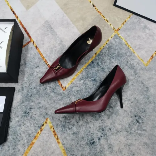 Replica Yves Saint Laurent YSL High-Heeled Shoes For Women #1409760 $118.00 USD for Wholesale