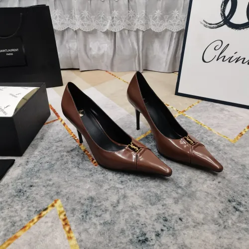 Replica Yves Saint Laurent YSL High-Heeled Shoes For Women #1409761 $118.00 USD for Wholesale