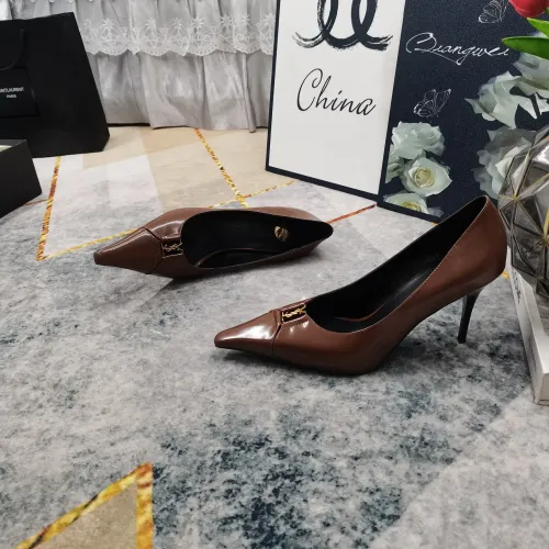 Replica Yves Saint Laurent YSL High-Heeled Shoes For Women #1409761 $118.00 USD for Wholesale