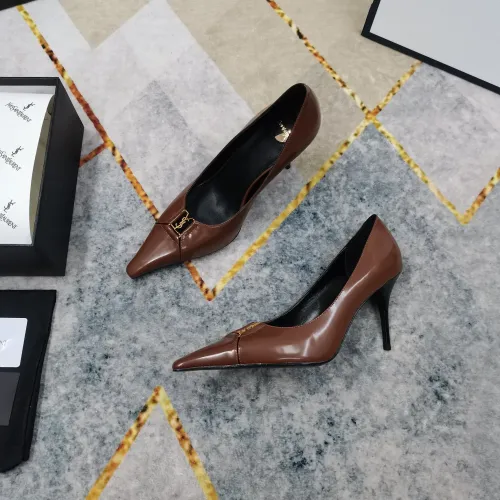 Replica Yves Saint Laurent YSL High-Heeled Shoes For Women #1409761 $118.00 USD for Wholesale