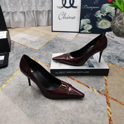 Replica Yves Saint Laurent YSL High-Heeled Shoes For Women #1409762 $118.00 USD for Wholesale