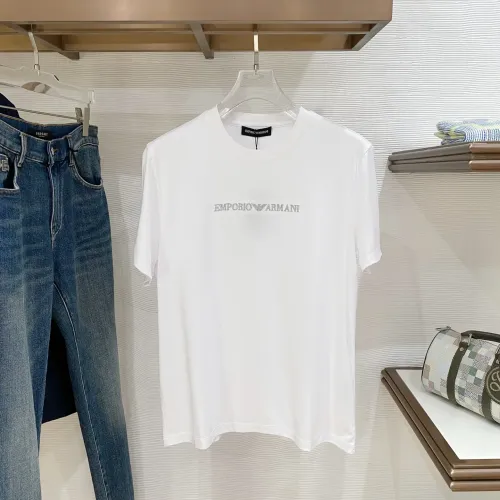 Armani T-Shirts Short Sleeved For Men #1409780