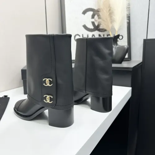 Replica Chanel Boots For Women #1409796 $155.00 USD for Wholesale