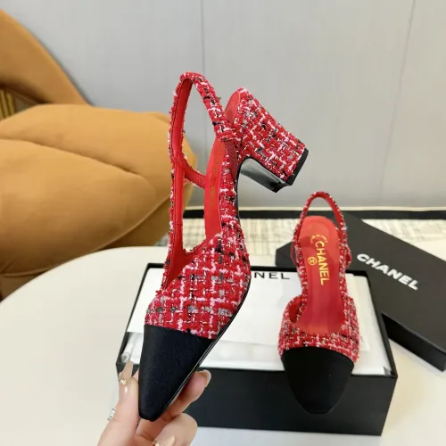 Replica Chanel Sandal For Women #1409824 $92.00 USD for Wholesale