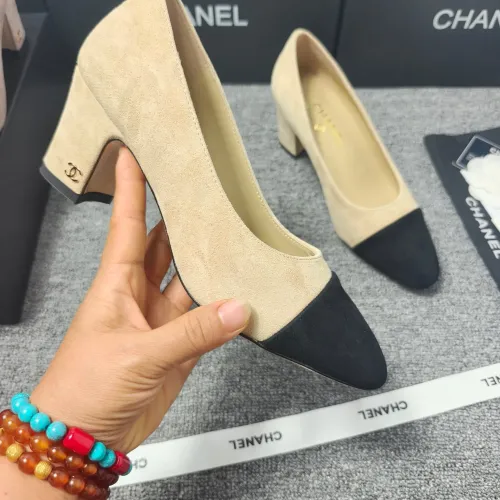 Replica Chanel High-Heeled Shoes For Women #1409858 $96.00 USD for Wholesale