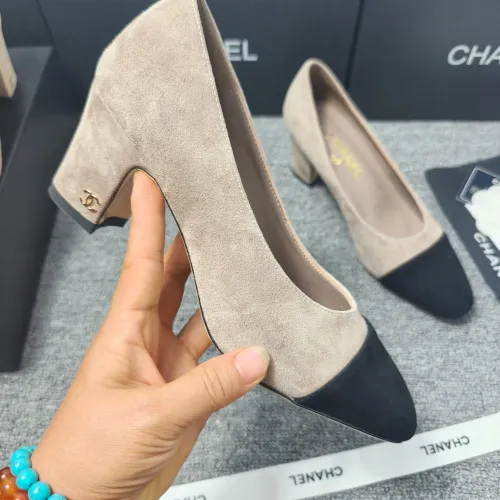 Replica Chanel High-Heeled Shoes For Women #1409859 $96.00 USD for Wholesale