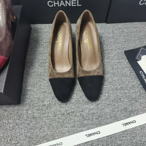 Replica Chanel High-Heeled Shoes For Women #1409861 $96.00 USD for Wholesale
