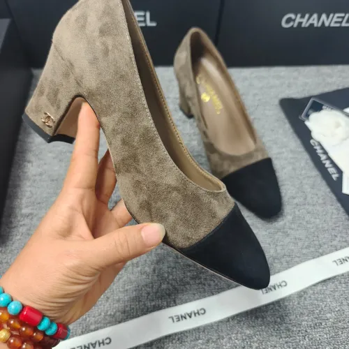 Replica Chanel High-Heeled Shoes For Women #1409861 $96.00 USD for Wholesale
